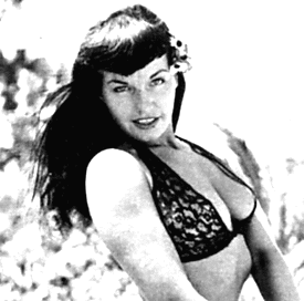 Bettie in b&w